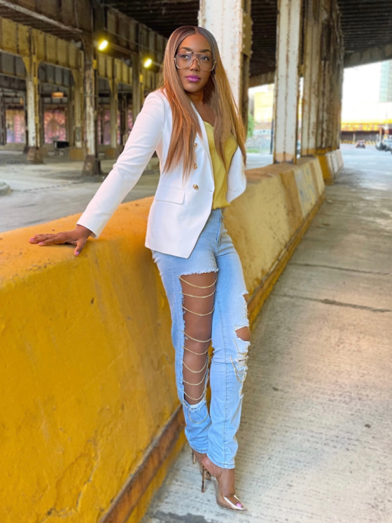 How To Style a White Blazer