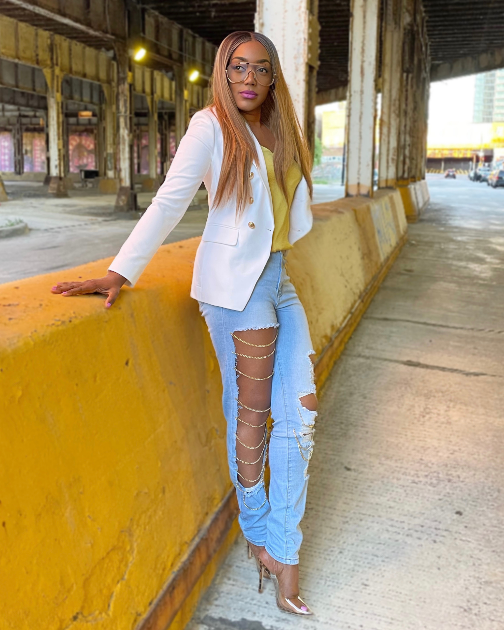 How To Style a White Blazer