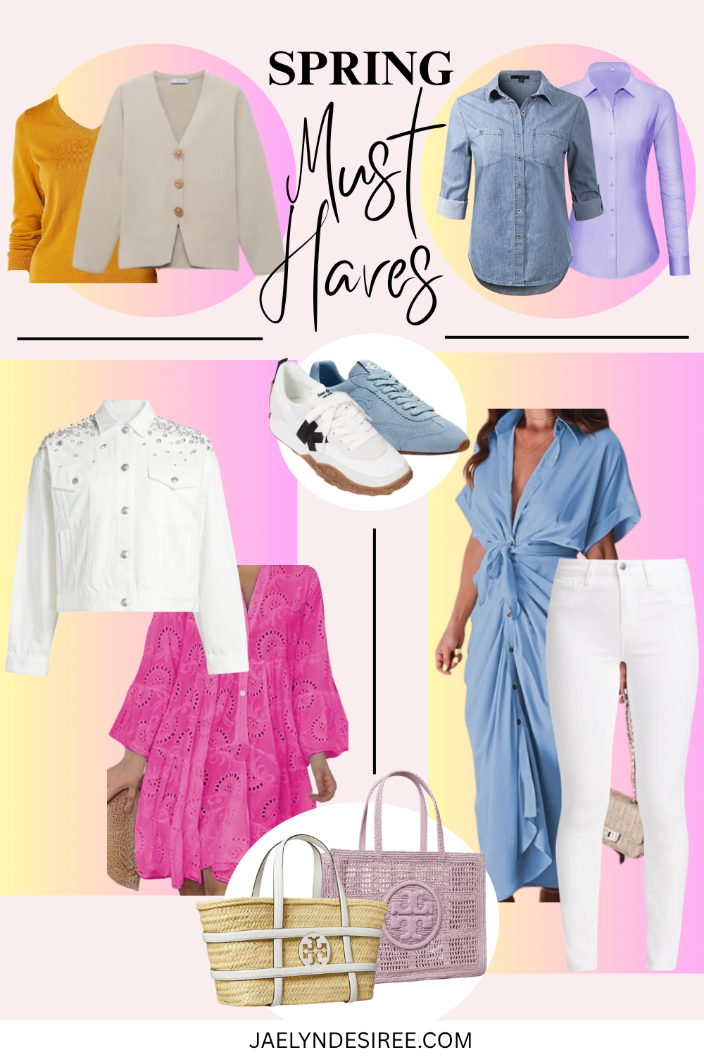 Spring Neccesities The Must Have Spring Wardrobe Essentials - Jaelyn Desiree